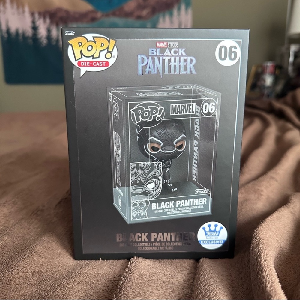 black panther funko